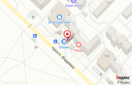 OASIS в Черновском районе на карте