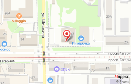 Косметологический кабинет на проспекте Гагарина на карте