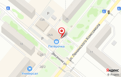 Банкомат Газпромбанк, филиал в г. Красноярске на улице Ленинского Комсомола, 26а в Сосновоборске на карте