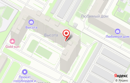 Студия загара Gold sun на карте