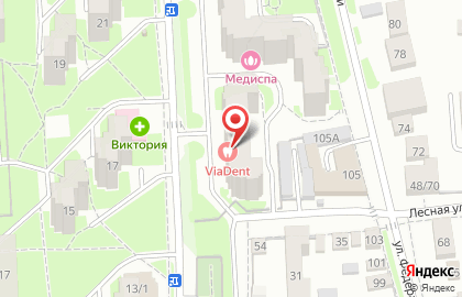 Стоматологическая клиника ViaDent на улице Островского на карте