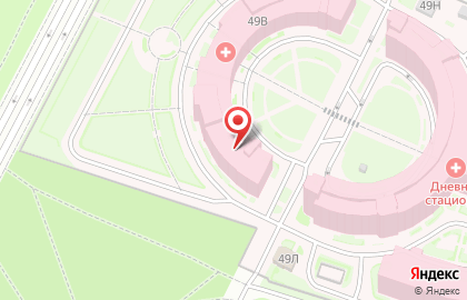 Банкомат Банк Санкт-Петербург в Красногвардейском районе на карте