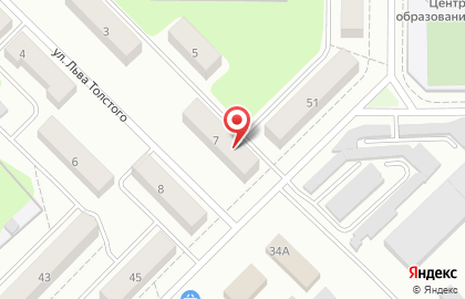 Группа компаний Абсолют-Сервис на улице Льва Толстого на карте
