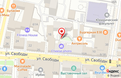 Маяк в Кировском районе на карте