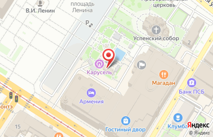 Кальянная Аквариум на карте