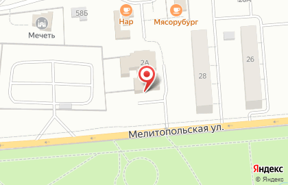 Супермаркет Пятёрочка в Орджоникидзевском районе на карте