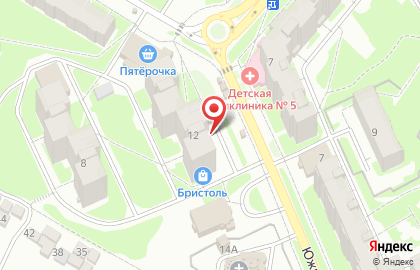 Костромская областная стоматологическая поликлиника на карте