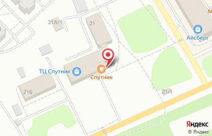 Ресторан Спутник в Шелехове на карте