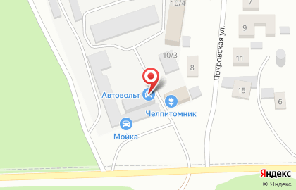 Автомастерская Авто Вольт на улице Елькина на карте