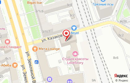 Компания по продаже готового бизнеса Бизнес Бюро на улице Казакова на карте