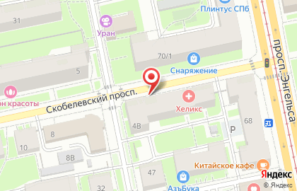Мастерская по ремонту обуви и одежды в Санкт-Петербурге на карте