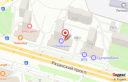 ООО Орбита-Сервис на Рязанском проспекте на карте