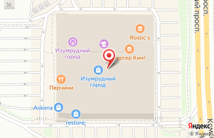 Сервис по доставке еды Chibbis на Комсомольском проспекте на карте