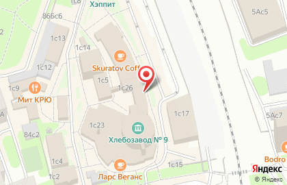 Пекарня Хлебница в Москве на карте
