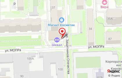 Супермаркет Магнит на улице Карла Либкнехта на карте