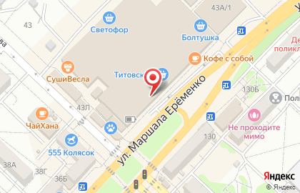 Салон цветов Виноградовы и К в Краснооктябрьском районе на карте