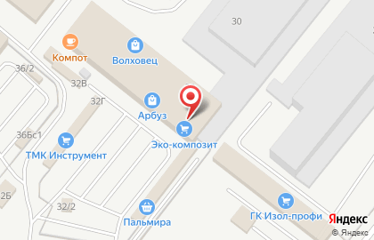 Торговая компания ТеплоЛюкс в Автозаводском районе на карте