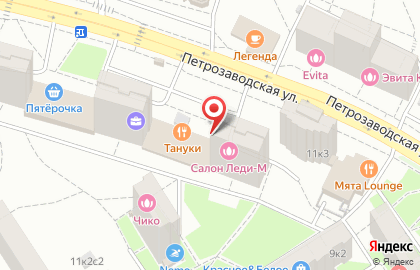 Страховая компания СберСтрахование на Петрозаводской улице на карте