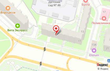 Салон оптики Мир линз на Шекснинском проспекте на карте