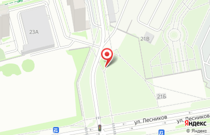 Барс на улице Лесников на карте