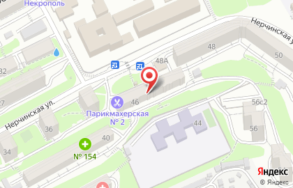 Осьминог в Ленинском районе на карте