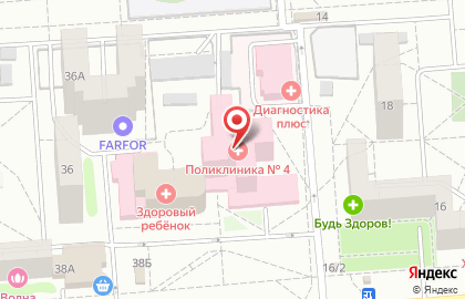 Центр Здоровья Женщины NK-клиника на улице Генерала Лизюкова  на карте