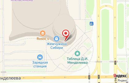 Мебельный салон Много Мебели в Тобольске на карте