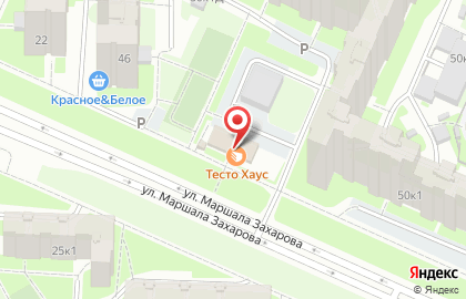Кафе-пекарня ТестоХаус на карте