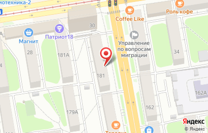 Магазин Магия штор на Пушкинской улице на карте