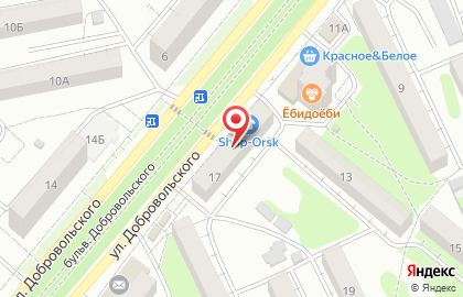 Аптека Апрель в Оренбурге на карте