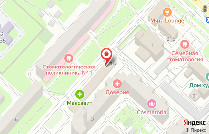 Зоомагазин Аквариум в Октябрьском районе на карте