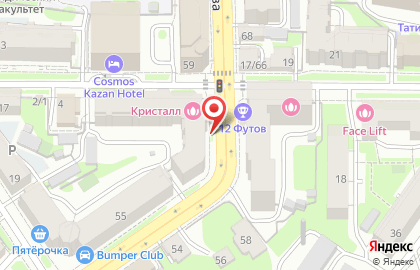 Домашний детский сад я сам в Вахитовском районе на карте