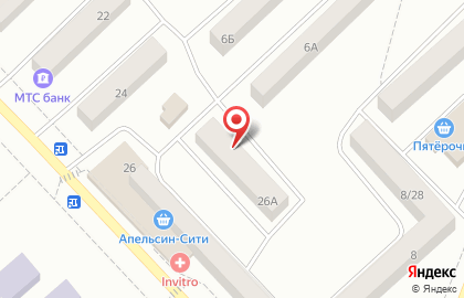 Парикмахерская Регина на улице Комарова на карте