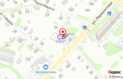 Торговый дом Лермонтов на карте