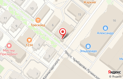 Микрокредитная компания Центр Денежной Помощи в Архангельске на карте