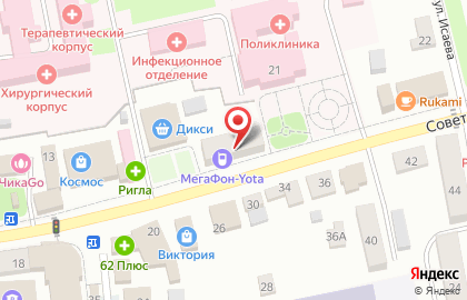 МегаФон в Рязани на карте