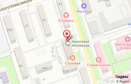 Инспекция федеральной налоговой службы России по г. Орску на карте