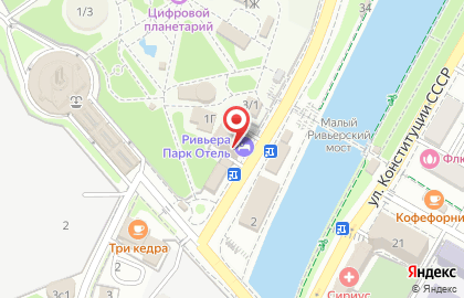 Микс на улице Егорова на карте