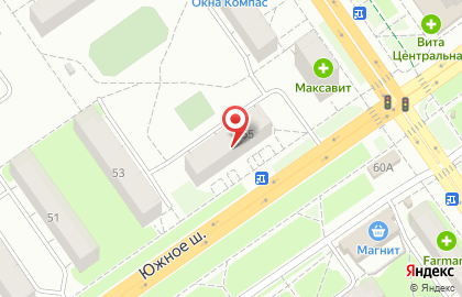 Магазин ткани и фурнитуры в Автозаводском районе на карте
