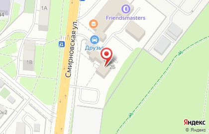 Компания TPT Group на Смирновской улице на карте