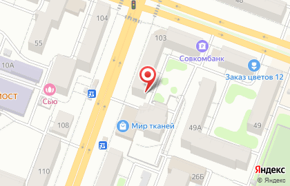 Ладушка на Первомайской улице на карте