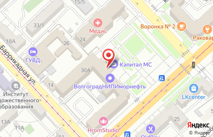 Торгово-производственная компания Волгоградские окна в Ворошиловском районе на карте