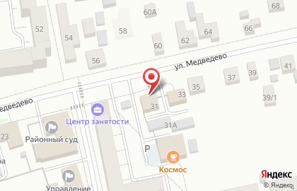 Медведевский межрайонный следственный отдел Следственное управление по Республике Марий Эл на карте