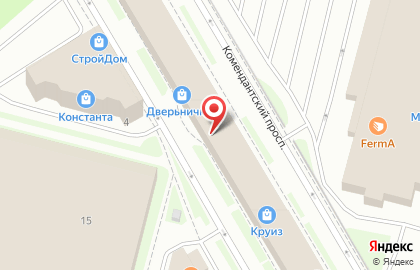 Юмедиа на Богатырском в Приморском районе на карте