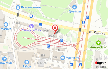 Книжный магазин Книги на улице Героя Юрина на карте