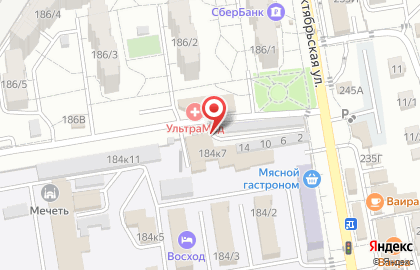 Малярно-кузовной центр на Октябрьской улице на карте