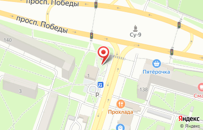 Киоск Точка на Тернопольской улице, 1а на карте