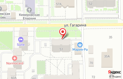 ООО Академия учёта на улице Гагарина на карте