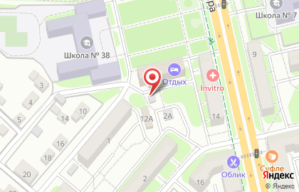 ООО Декларант на улице Мира на карте