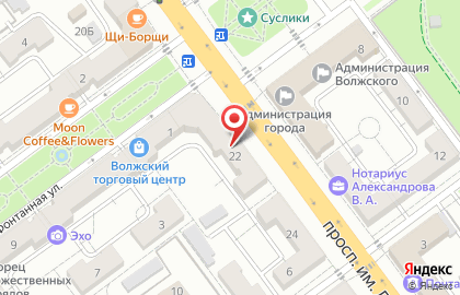 Магазин печатной продукции в Волгограде на карте